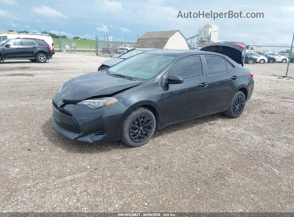 2T1BURHE6HC907290 2017 TOYOTA COROLLA Black Front left