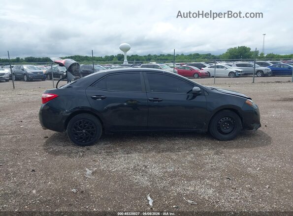2T1BURHE6HC907290 2017 TOYOTA COROLLA Black Rear interior view