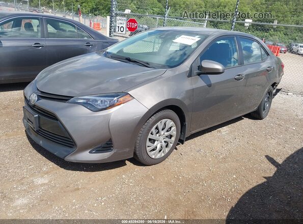 2T1BURHE6HC920072 2017 TOYOTA COROLLA Gray Передня ліва чверть