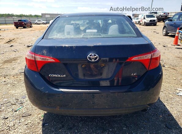 2T1BURHE6HC960975 2017 TOYOTA COROLLA Blue Rear view