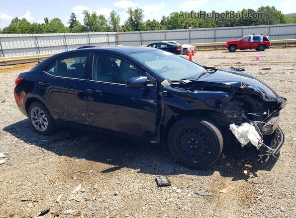2T1BURHE6HC960975 2017 TOYOTA COROLLA Blue Front right