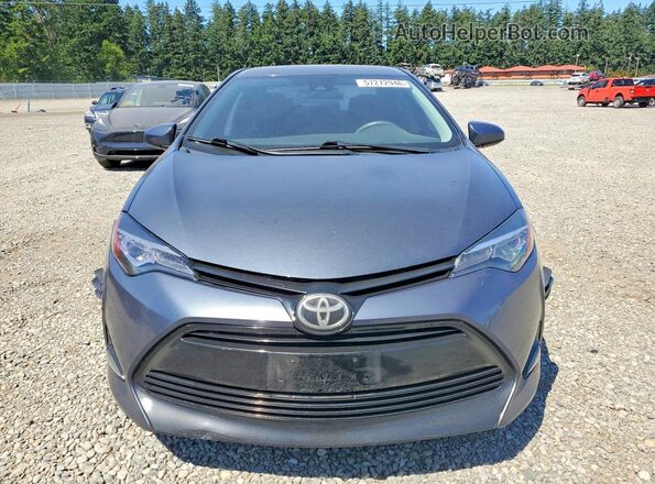 2T1BURHE6JC015871 2018 TOYOTA COROLLA Gray 