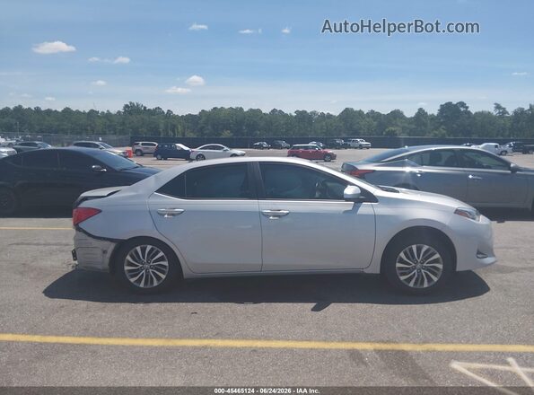 2T1BURHE6JC019046 2018 TOYOTA COROLLA Белый Вид щитка приборов