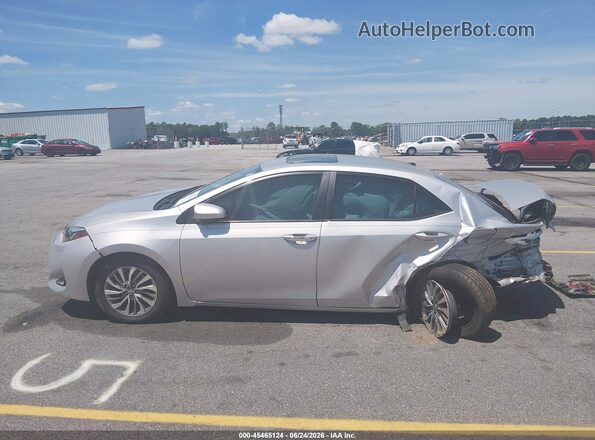 2T1BURHE6JC019046 2018 TOYOTA COROLLA Белый Вид задней части салона