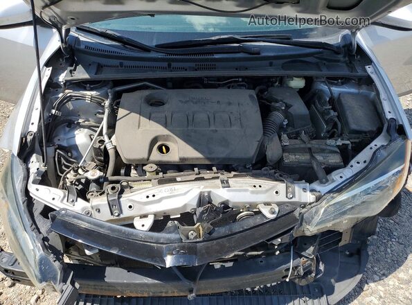 2T1BURHE6JC056078 2018 TOYOTA COROLLA Silver უკანა სალონის ხედი