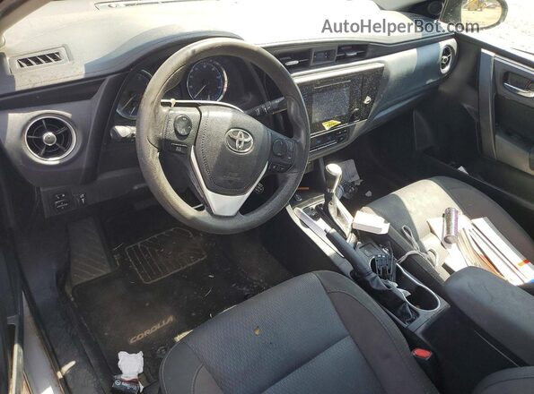 2T1BURHE6JC056078 2018 TOYOTA COROLLA Silver წინა პანელის ხედი