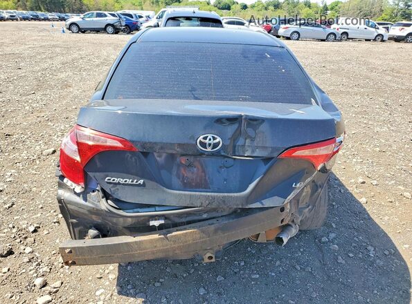 2T1BURHE6JC059174 2018 TOYOTA COROLLA Black Հետևի տեսք