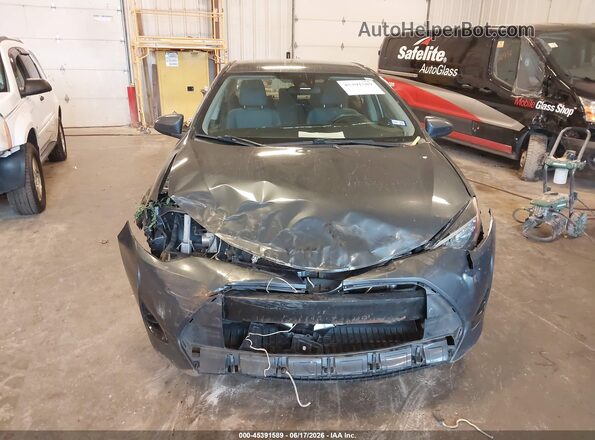 2T1BURHE6JC060342 2018 TOYOTA COROLLA Gray Widok zestawu wskaźników