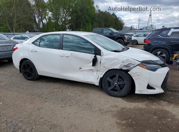 2T1BURHE6JC078257 2018 TOYOTA COROLLA White 