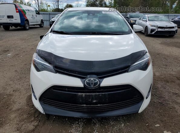 2T1BURHE6JC078257 2018 TOYOTA COROLLA White 