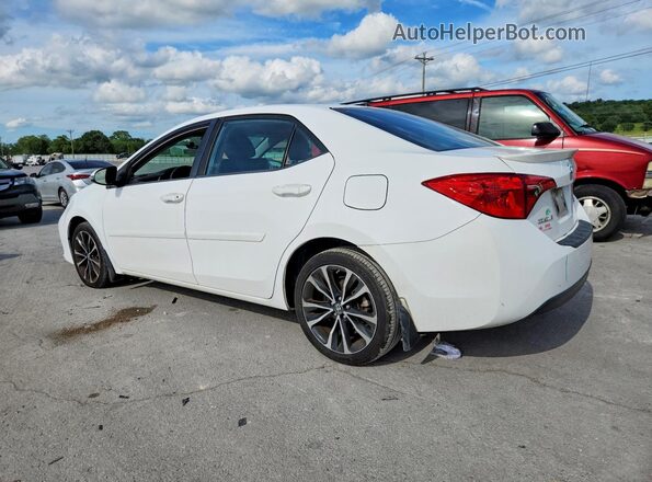 2T1BURHE6JC079702 2018 TOYOTA COROLLA White Հետևի ձախ