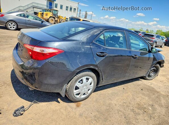 2T1BURHE6JC116540 2018 TOYOTA COROLLA Black Հետևի աջ