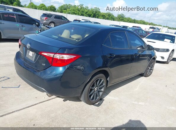 2T1BURHE6KC126955 2019 TOYOTA COROLLA Black უკანა მარჯვენა