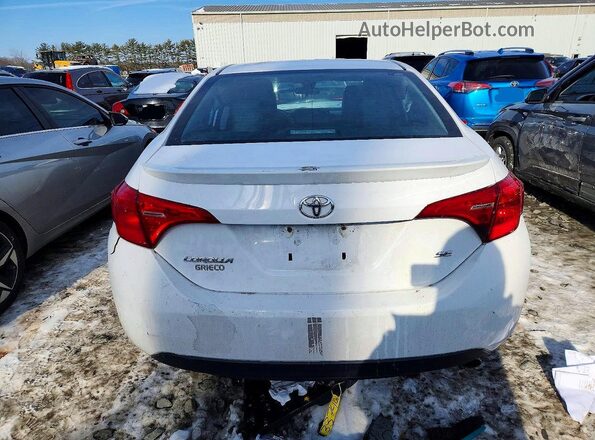 2T1BURHE6KC130813 2019 TOYOTA COROLLA Белый Вид сзади
