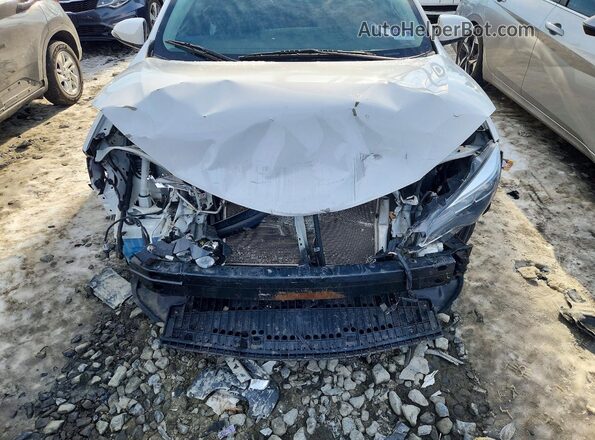 2T1BURHE6KC130813 2019 TOYOTA COROLLA Белый Вид задней части салона