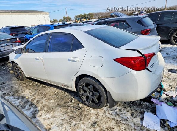 2T1BURHE6KC130813 2019 TOYOTA COROLLA Белый Задняя левая четверть