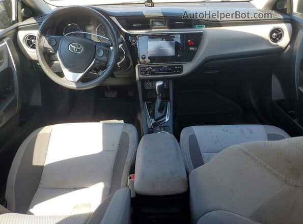 2T1BURHE6KC151211 2019 TOYOTA COROLLA Gray Widok deski rozdzielczej