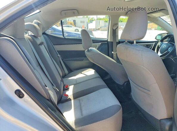2T1BURHE6KC151211 2019 TOYOTA COROLLA Gray Widok tylnych siedzeń
