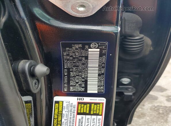 2T1BURHE6KC204229 2019 TOYOTA COROLLA Black 