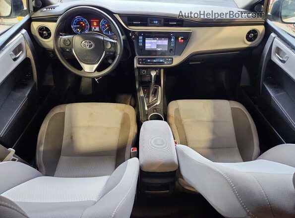 2T1BURHE6KC215649 2019 TOYOTA COROLLA White Widok deski rozdzielczej