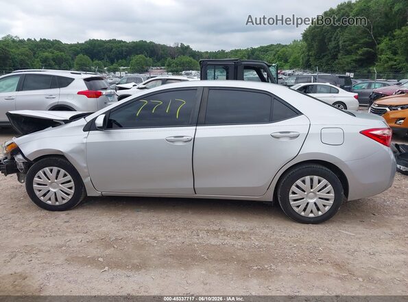 2T1BURHE6KC237585 2019 TOYOTA COROLLA Silver 