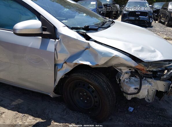 2T1BURHE6KC243421 2019 TOYOTA COROLLA Silver წინა ხედი