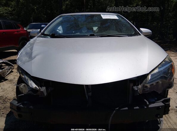 2T1BURHE6KC243421 2019 TOYOTA COROLLA Silver უკანა სალონის ხედი
