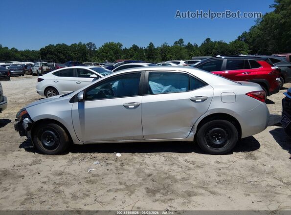 2T1BURHE6KC243421 2019 TOYOTA COROLLA Silver 