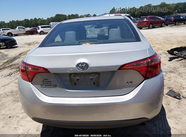 2T1BURHE6KC243421 2019 TOYOTA COROLLA Silver 