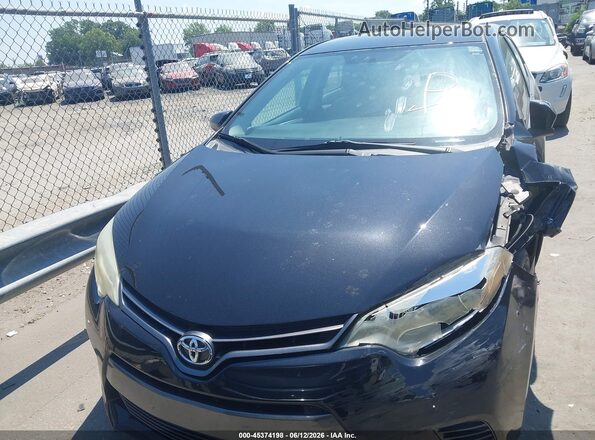 2T1BURHE7GC572801 2016 TOYOTA COROLLA Черный Вид щитка приборов