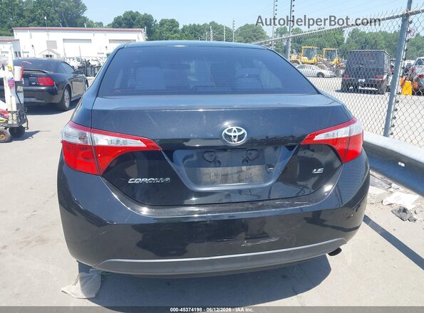 2T1BURHE7GC572801 2016 TOYOTA COROLLA Черный 