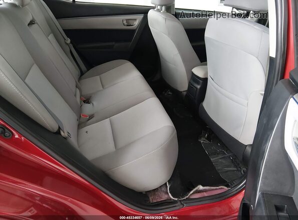 2T1BURHE7GC631961 2016 TOYOTA COROLLA Red Вид наклейки з VIN-кодом