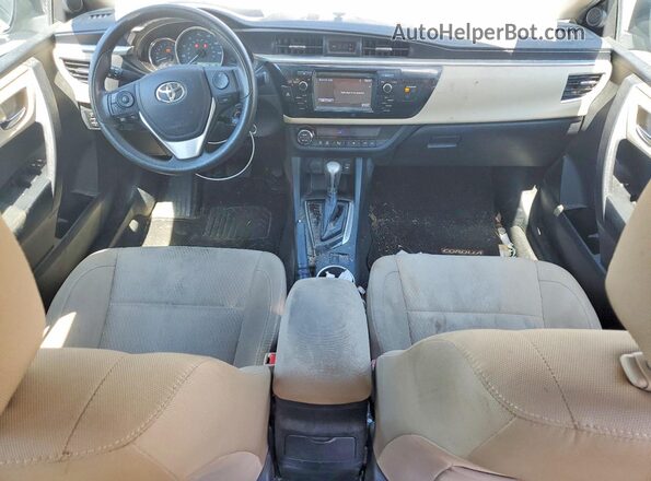 2T1BURHE7GC682408 2016 TOYOTA COROLLA Brown 