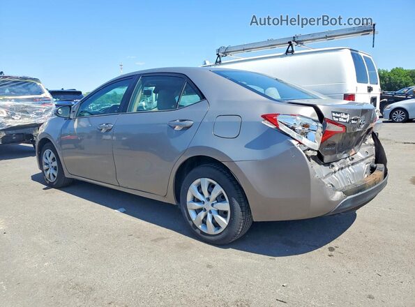 2T1BURHE7GC682408 2016 TOYOTA COROLLA Brown 