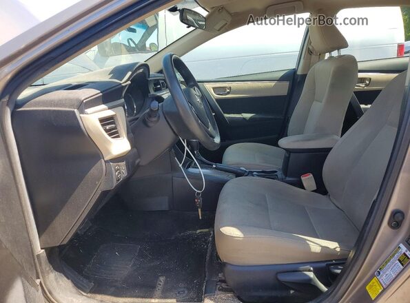 2T1BURHE7GC682408 2016 TOYOTA COROLLA Brown 