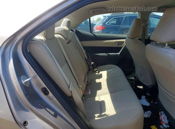 2T1BURHE7GC682408 2016 TOYOTA COROLLA Brown 
