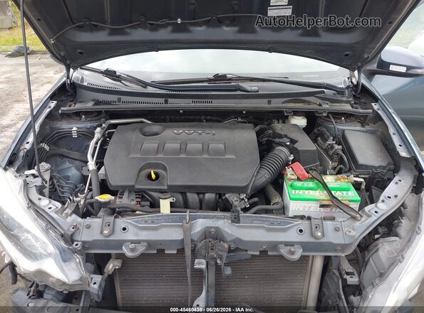 2T1BURHE7GC735897 2016 TOYOTA COROLLA Gray Вид ззаду