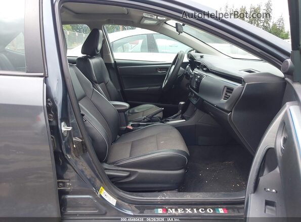 2T1BURHE7GC735897 2016 TOYOTA COROLLA Gray Вид салону спереду