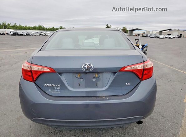 2T1BURHE7HC749283 2017 TOYOTA COROLLA Угольный Вид сзади