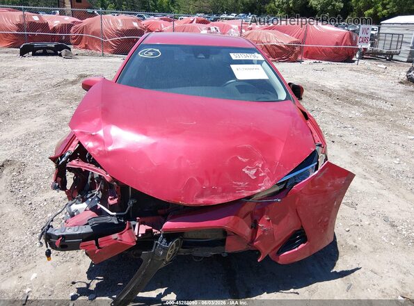 2T1BURHE7HC751342 2017 TOYOTA COROLLA Red Rear interior view