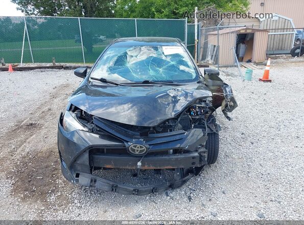2T1BURHE7HC766553 2017 TOYOTA COROLLA Black Rear interior view