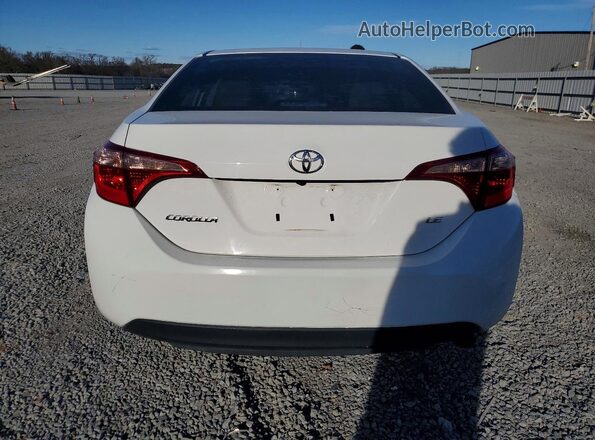 2T1BURHE7HC859623 2017 TOYOTA COROLLA White Rear view