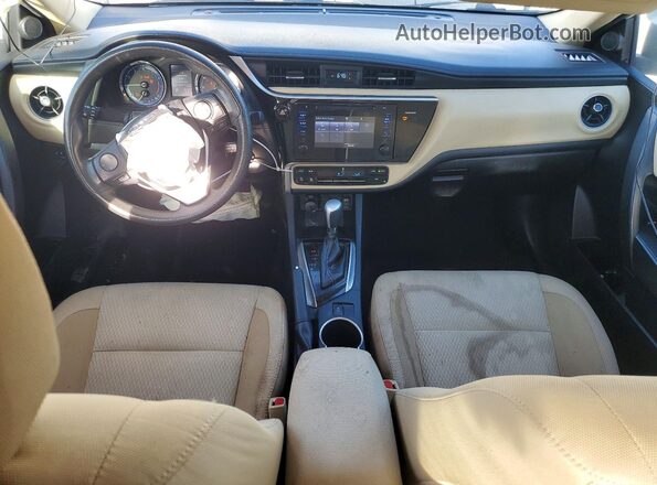 2T1BURHE7HC859623 2017 TOYOTA COROLLA White Dashboard view