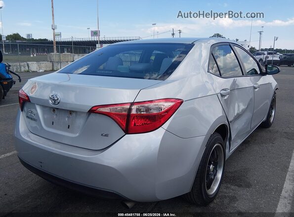 2T1BURHE7HC868306 2017 TOYOTA COROLLA Silver Հետևի աջ