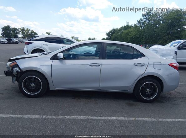 2T1BURHE7HC868306 2017 TOYOTA COROLLA Silver Սալոնի 360 աստիճան տեսք