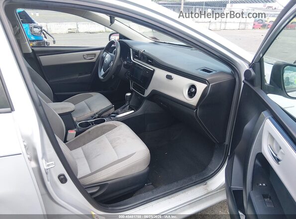 2T1BURHE7HC868306 2017 TOYOTA COROLLA Silver Սալոնի դիմացի տեսք