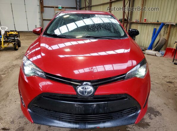 2T1BURHE7HC883162 2017 TOYOTA COROLLA Red 