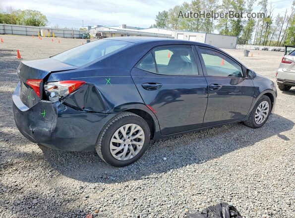 2T1BURHE7JC031819 2018 TOYOTA COROLLA Blue Rear right