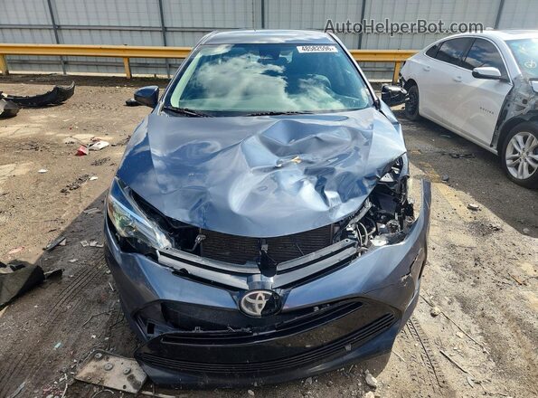 2T1BURHE7JC041461 2018 TOYOTA COROLLA Blue Вид спереду