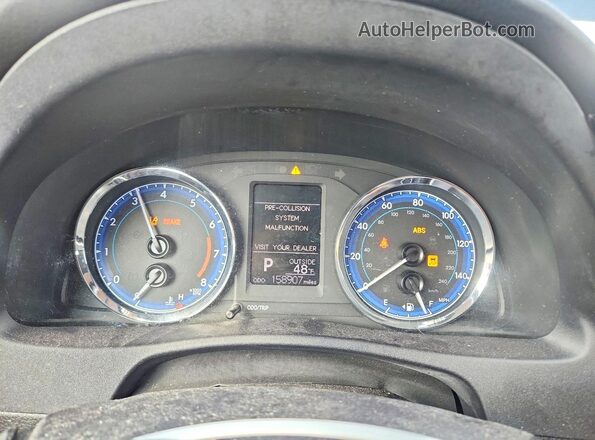 2T1BURHE7JC041461 2018 TOYOTA COROLLA Blue Вид щитка приладів